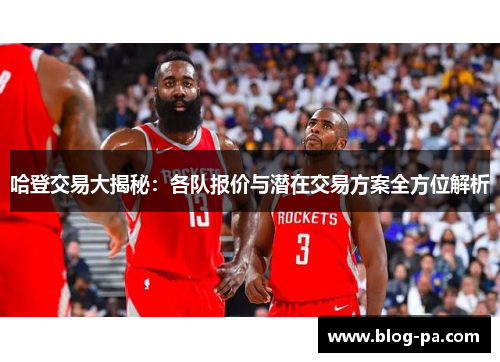 哈登交易大揭秘：各队报价与潜在交易方案全方位解析