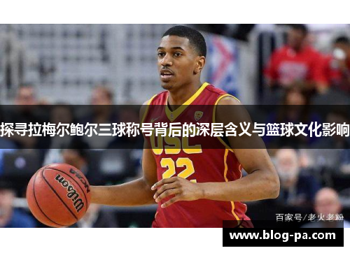 探寻拉梅尔鲍尔三球称号背后的深层含义与篮球文化影响