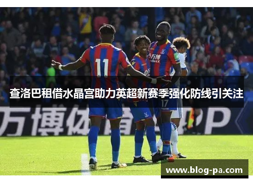 查洛巴租借水晶宫助力英超新赛季强化防线引关注